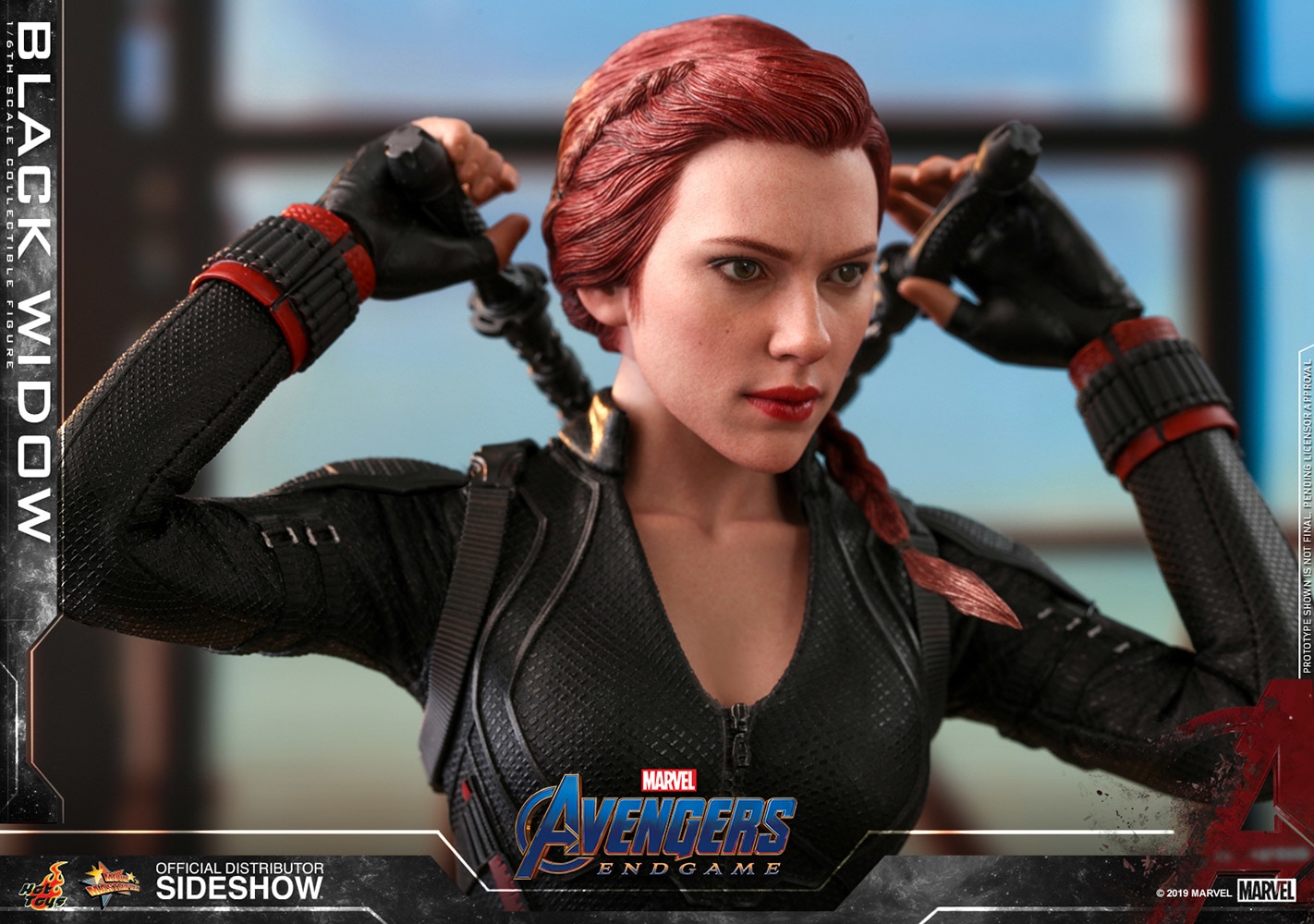 Black Widow Sixth Scale Figure By Hot Toys Avengers Endgame Movie Masterpiece Series