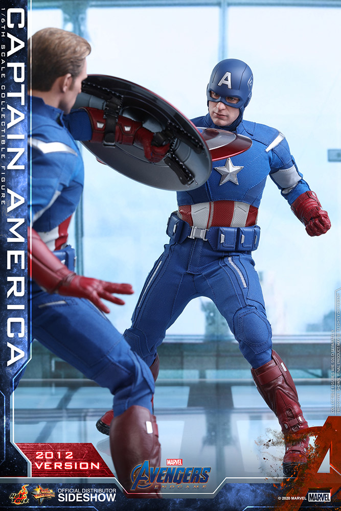 Médula Tacto Embrión Captain America (2012 Version) Sixth Scale Figure by Hot Toys Avengers  Endgame - Movie Masterpiece Series - bunker158.com