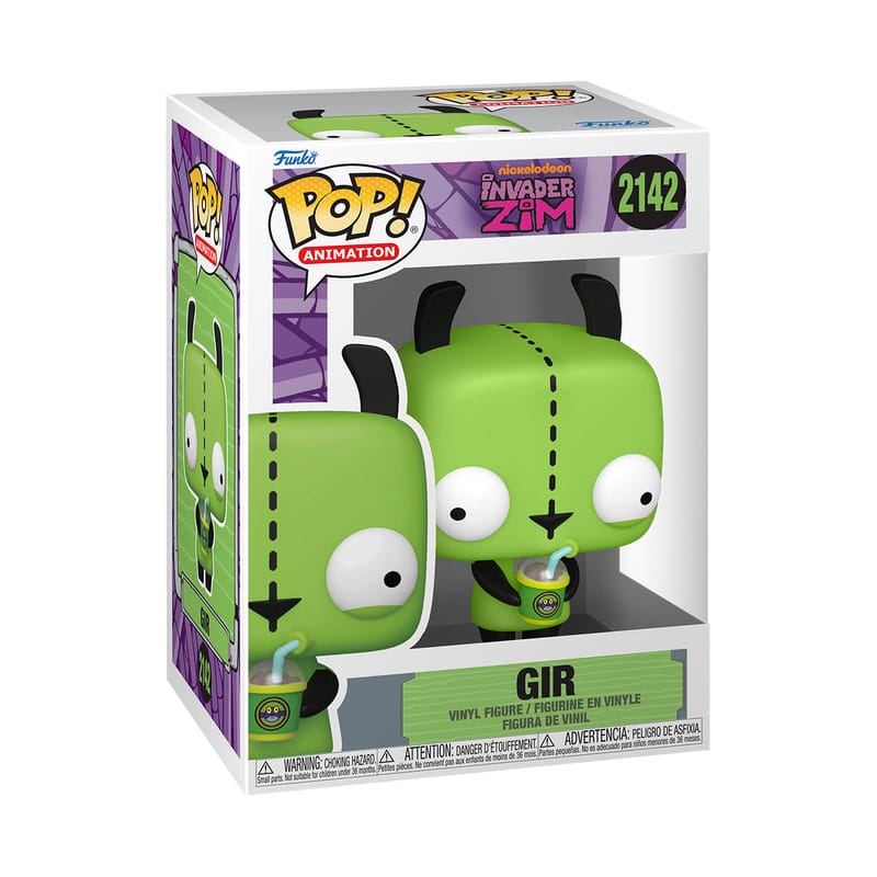 Invader Zim POP! Animation Vinyl Figuren GIR 2142 - 9 cm Funko Pop