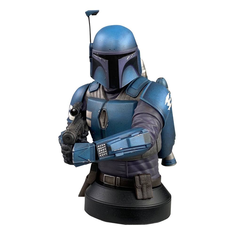 Star Wars The Mandalorian Büste Bust 1/6 Death Watch Previews